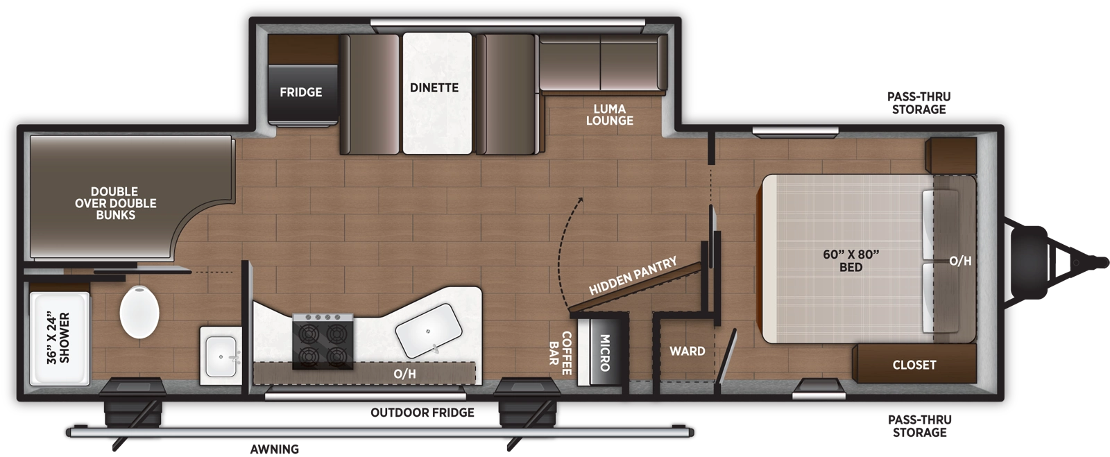 Airelume 265 Floorplan