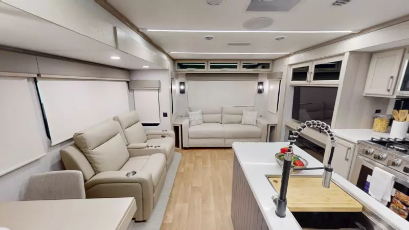 393RL Floorplan Main Room