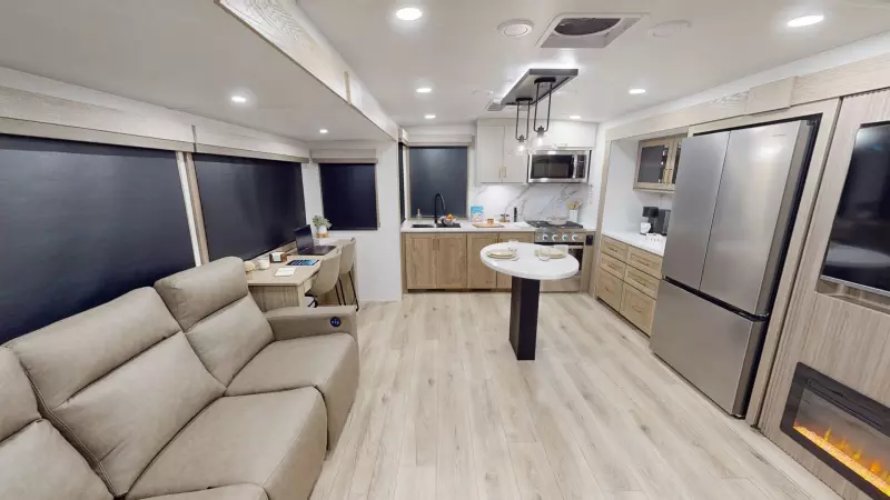 Flagstaff Classic Travel Trailers Main Room